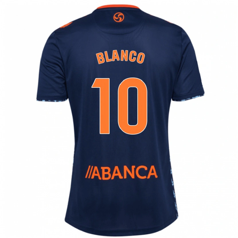 Danxen Women Raúl Blanco #10 Navy Blue Away Jersey 2024/25 T-Shirt