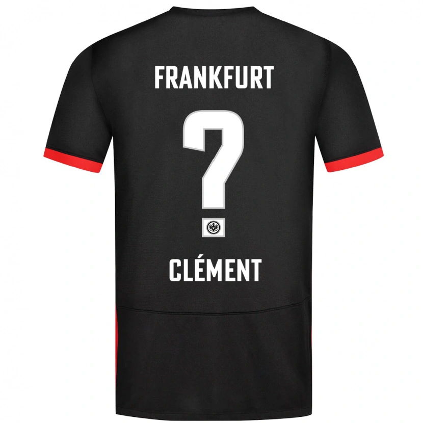 Danxen Women Noah Clément #0 Black Away Jersey 2024/25 T-Shirt