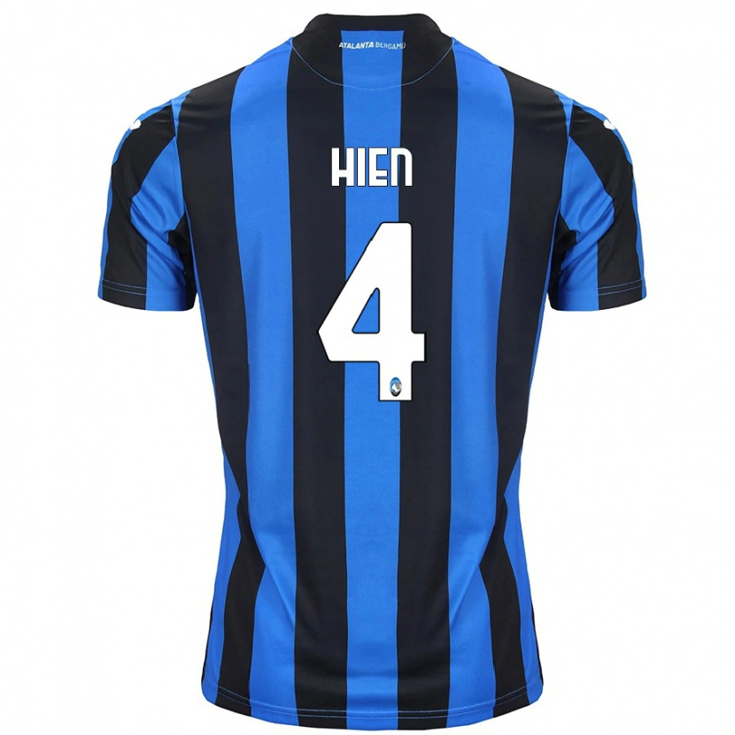 Danxen Kid Isak Hien #4 Blue Black Home Jersey 2024/25 T-Shirt