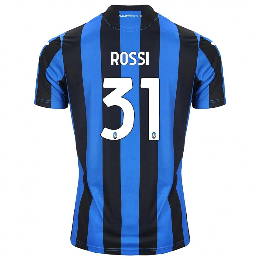 Danxen Kid Francesco Rossi #31 Blue Black Home Jersey 2024/25 T-Shirt