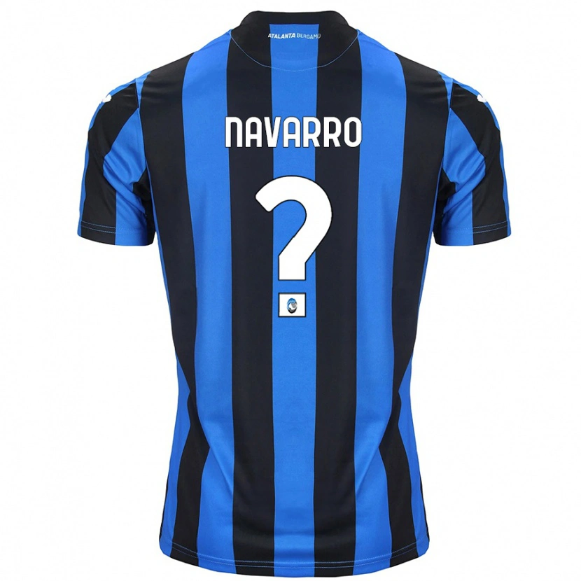 Danxen Kid Albert Navarro #0 Blue Black Home Jersey 2024/25 T-Shirt