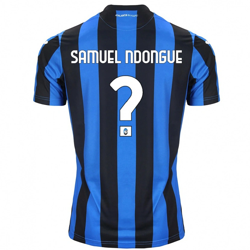 Danxen Kid Frederick Samuel Ndongue #0 Blue Black Home Jersey 2024/25 T-Shirt