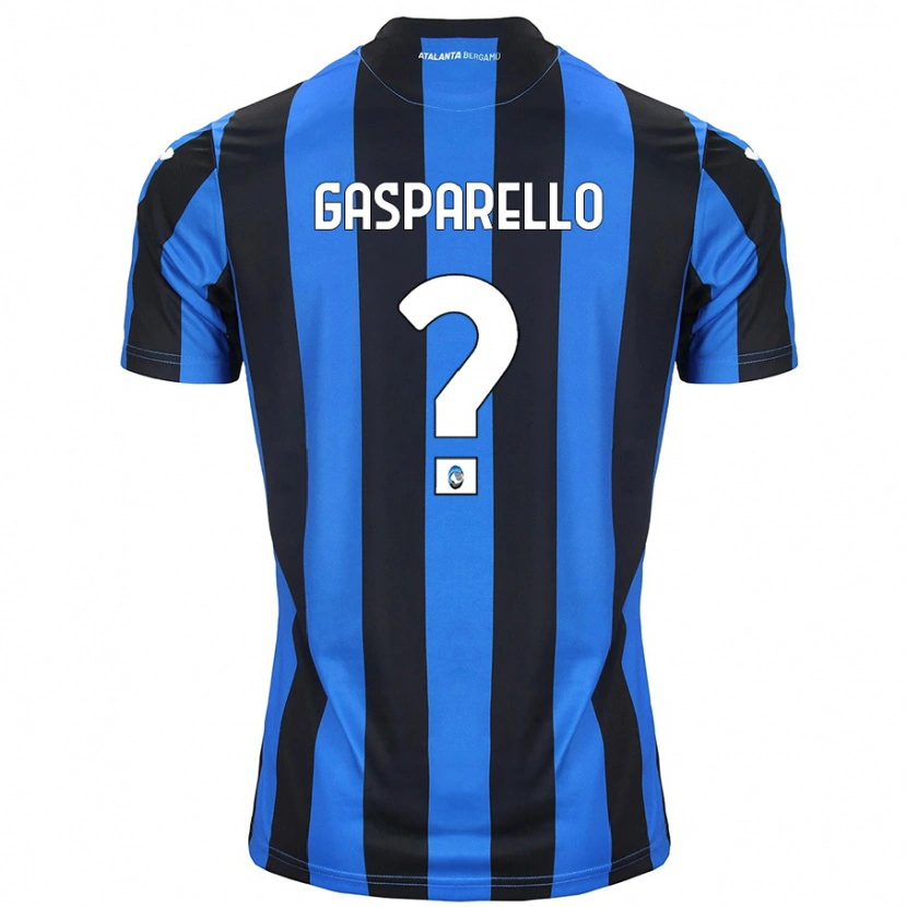 Danxen Kid Francesco Gasparello #0 Blue Black Home Jersey 2024/25 T-Shirt