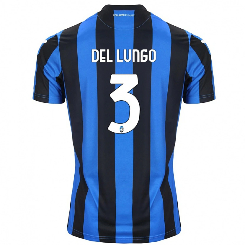 Danxen Kid Tommaso Del Lungo #3 Blue Black Home Jersey 2024/25 T-Shirt