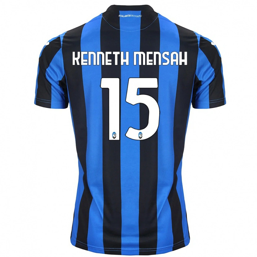 Danxen Kid Anthony Kenneth Mensah #15 Blue Black Home Jersey 2024/25 T-Shirt