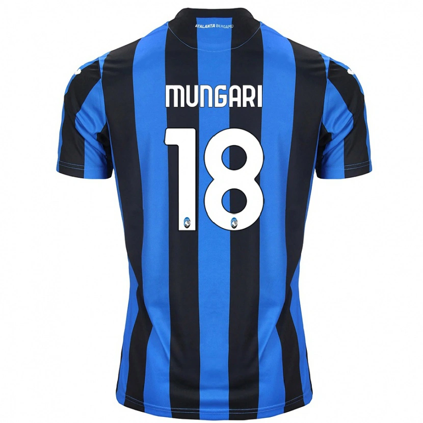 Danxen Kid Giuseppe Mungari #18 Blue Black Home Jersey 2024/25 T-Shirt