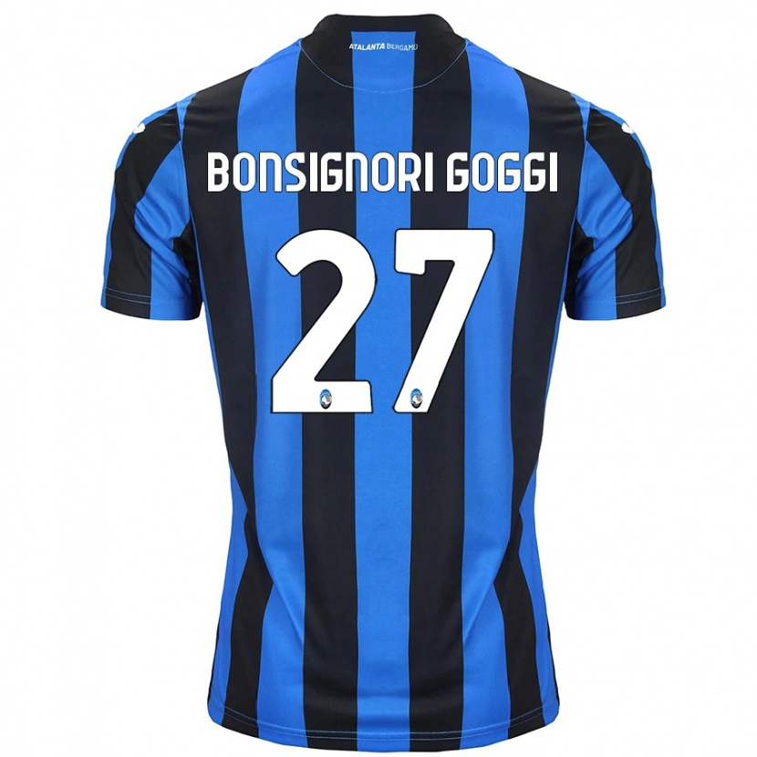 Danxen Kid Lorenzo Bonsignori Goggi #27 Blue Black Home Jersey 2024/25 T-Shirt