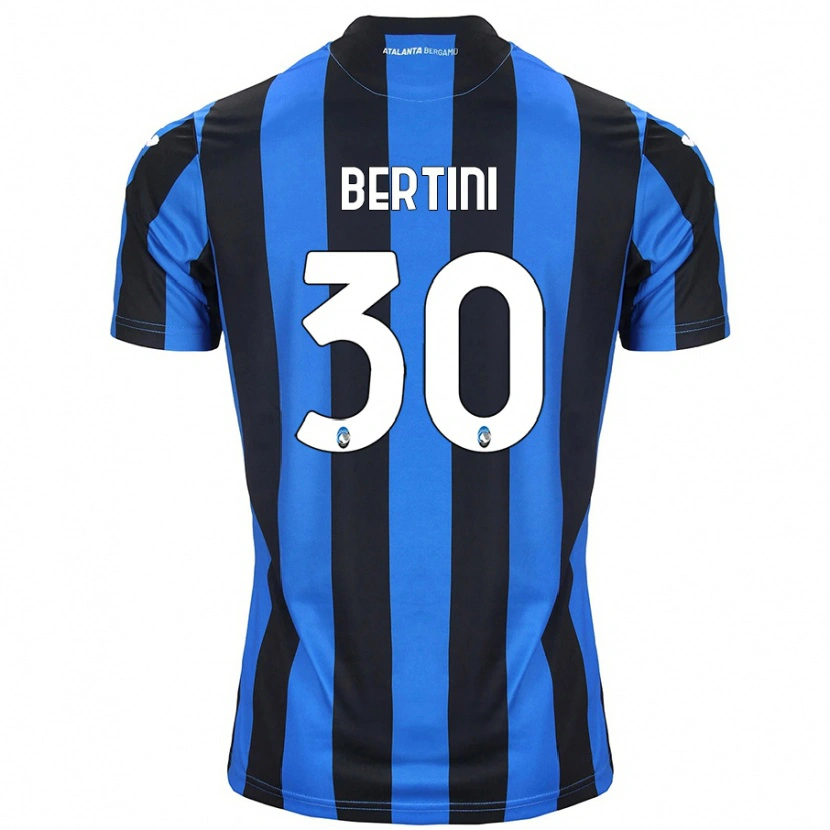 Danxen Kid Tommaso Bertini #30 Blue Black Home Jersey 2024/25 T-Shirt