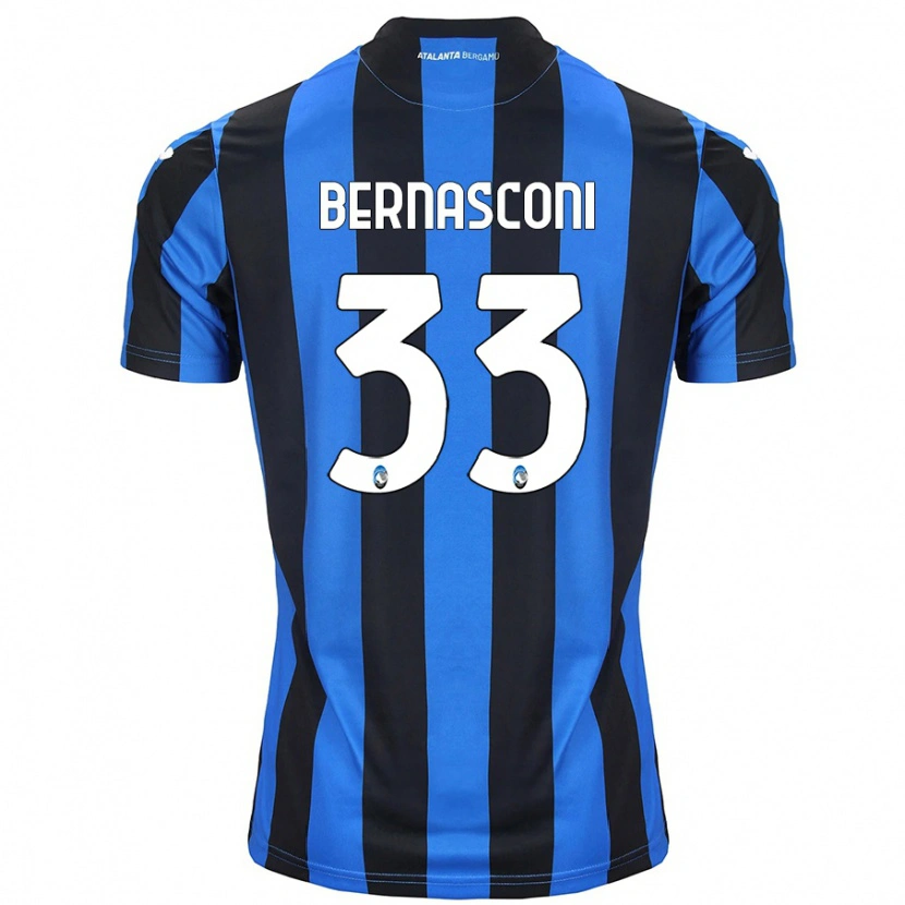 Danxen Kid Lorenzo Bernasconi #33 Blue Black Home Jersey 2024/25 T-Shirt