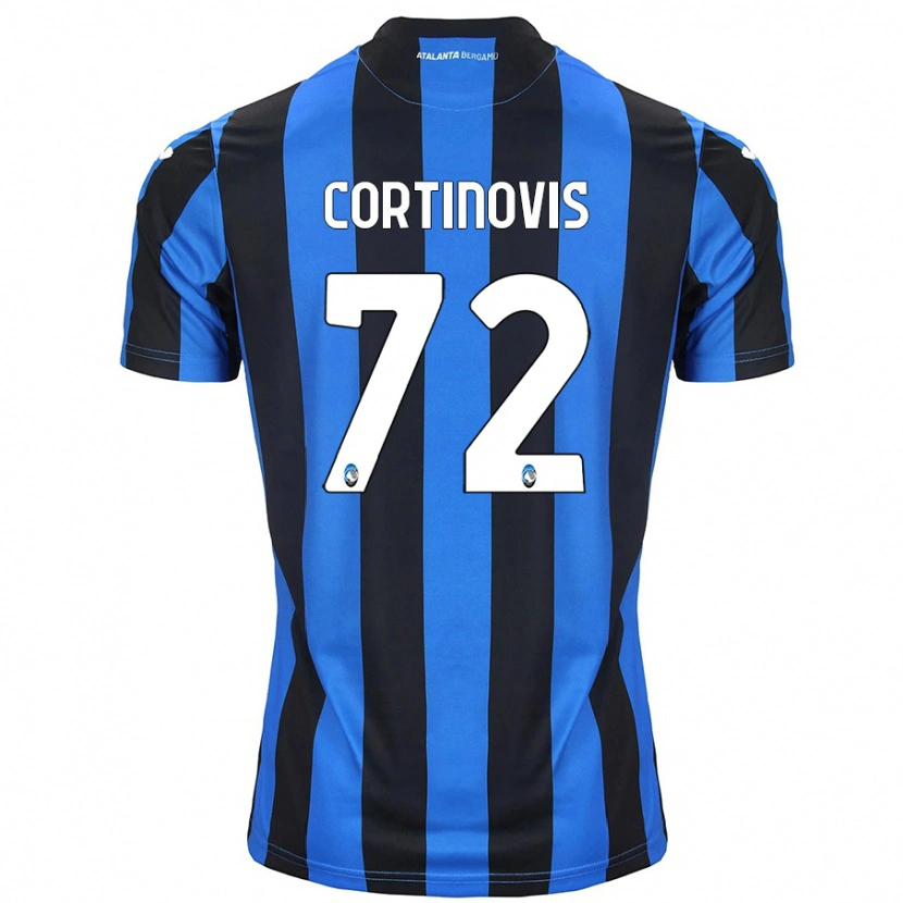 Danxen Kid Alessandro Cortinovis #72 Blue Black Home Jersey 2024/25 T-Shirt