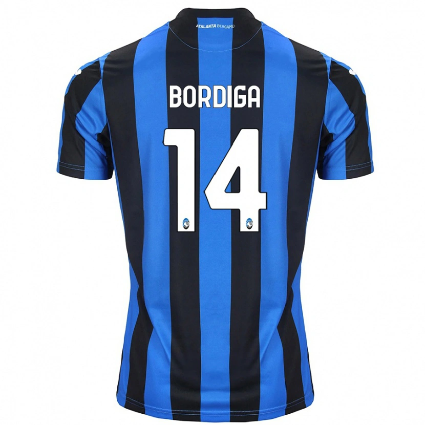 Danxen Kid Michele Bordiga #14 Blue Black Home Jersey 2024/25 T-Shirt