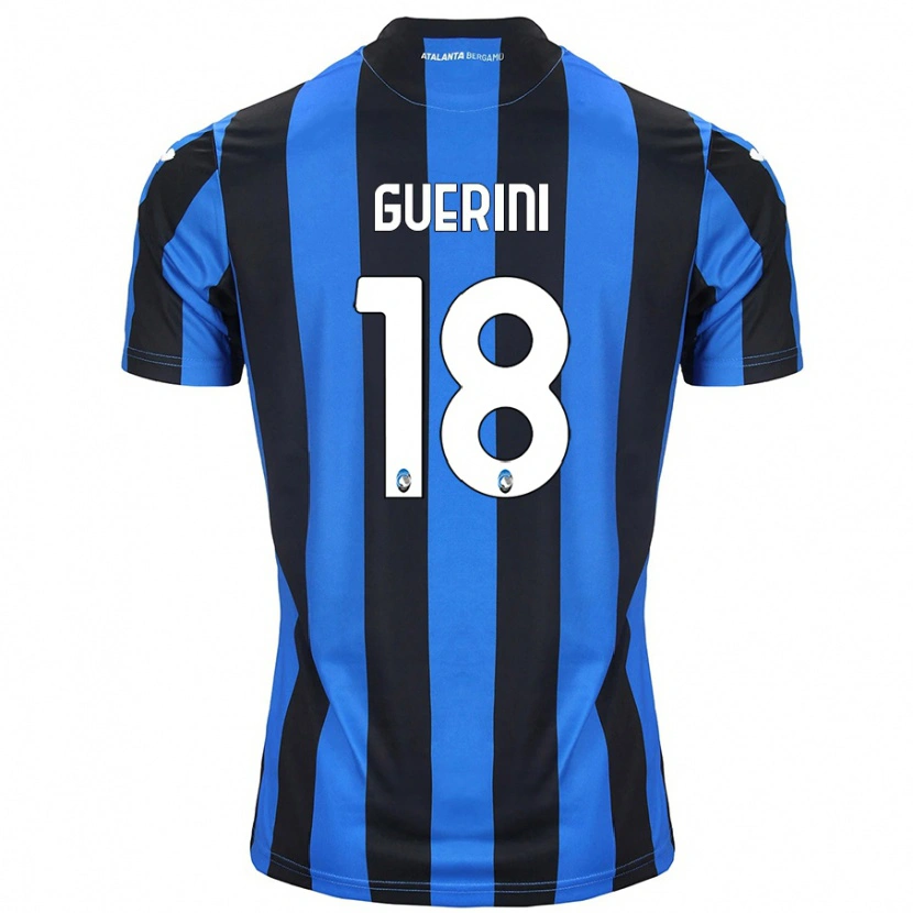 Danxen Kid Alessio Guerini #18 Blue Black Home Jersey 2024/25 T-Shirt