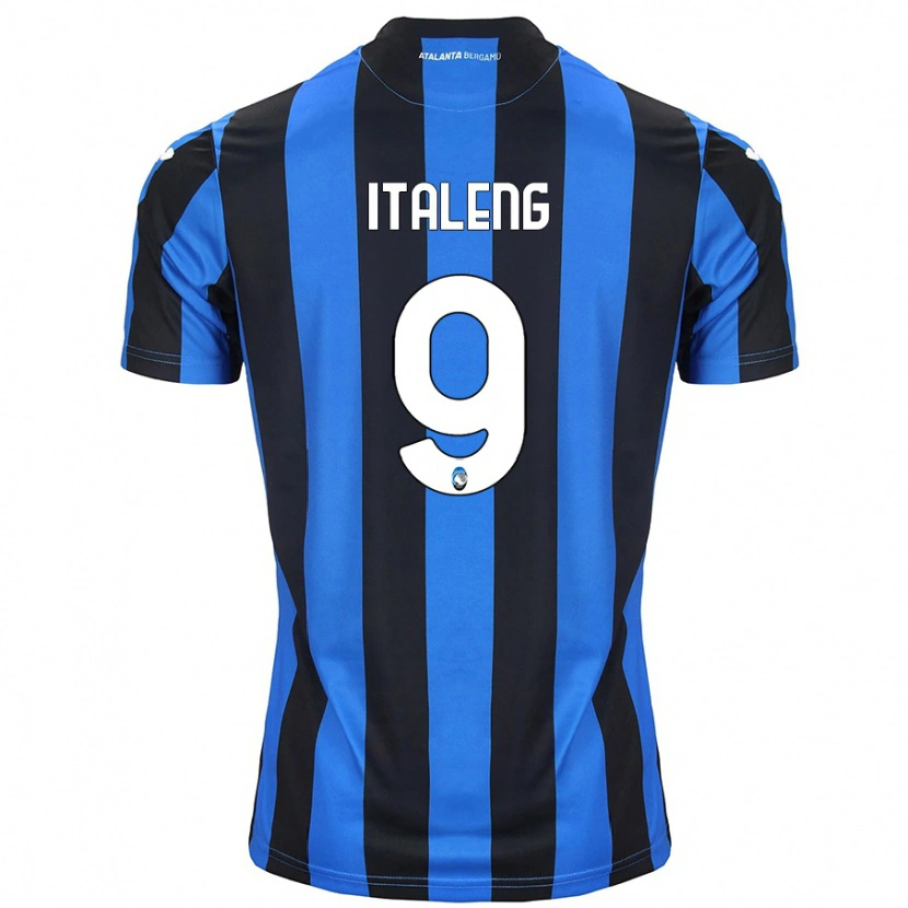 Danxen Kid Jonathan Italeng #9 Blue Black Home Jersey 2024/25 T-Shirt