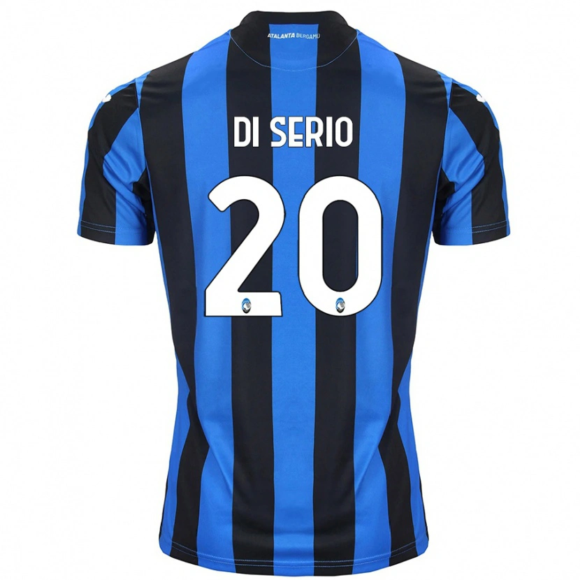 Danxen Kid Giuseppe Di Serio #20 Blue Black Home Jersey 2024/25 T-Shirt