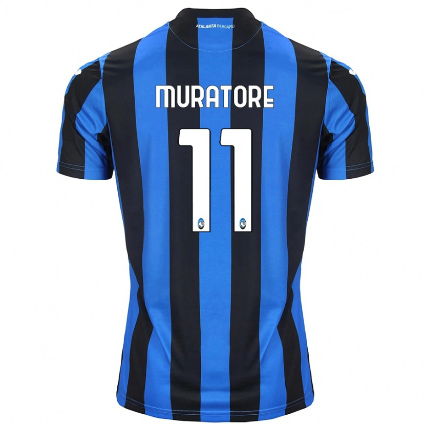 Danxen Kid Simone Muratore #11 Blue Black Home Jersey 2024/25 T-Shirt