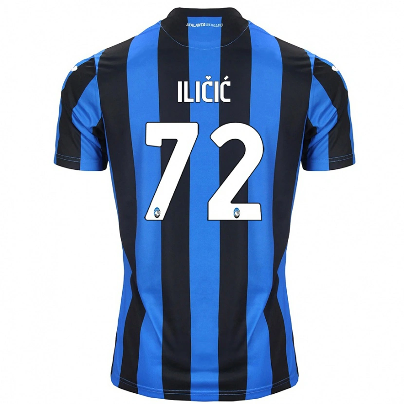 Danxen Kid Josip Ilicic #72 Blue Black Home Jersey 2024/25 T-Shirt