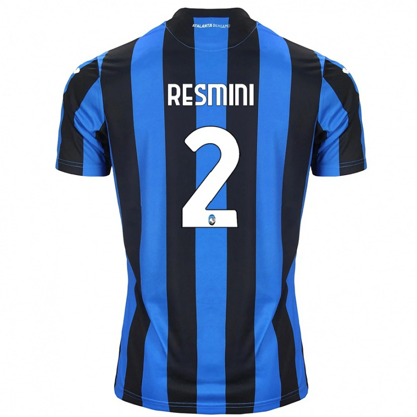 Danxen Kid Martina Resmini #2 Blue Black Home Jersey 2024/25 T-Shirt