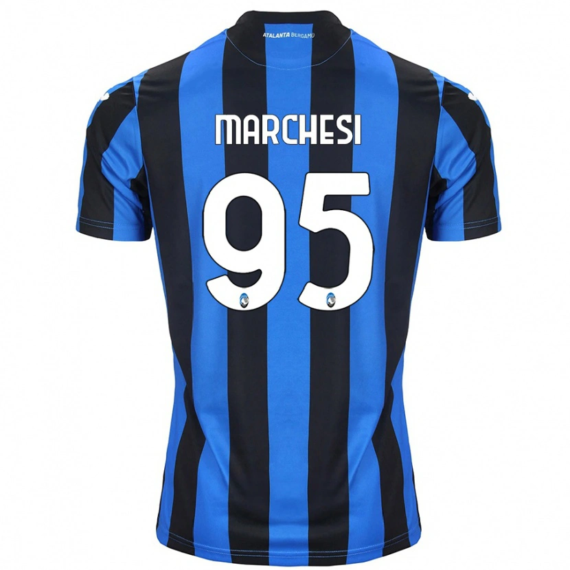 Danxen Kid Silvia Marchesi #95 Blue Black Home Jersey 2024/25 T-Shirt