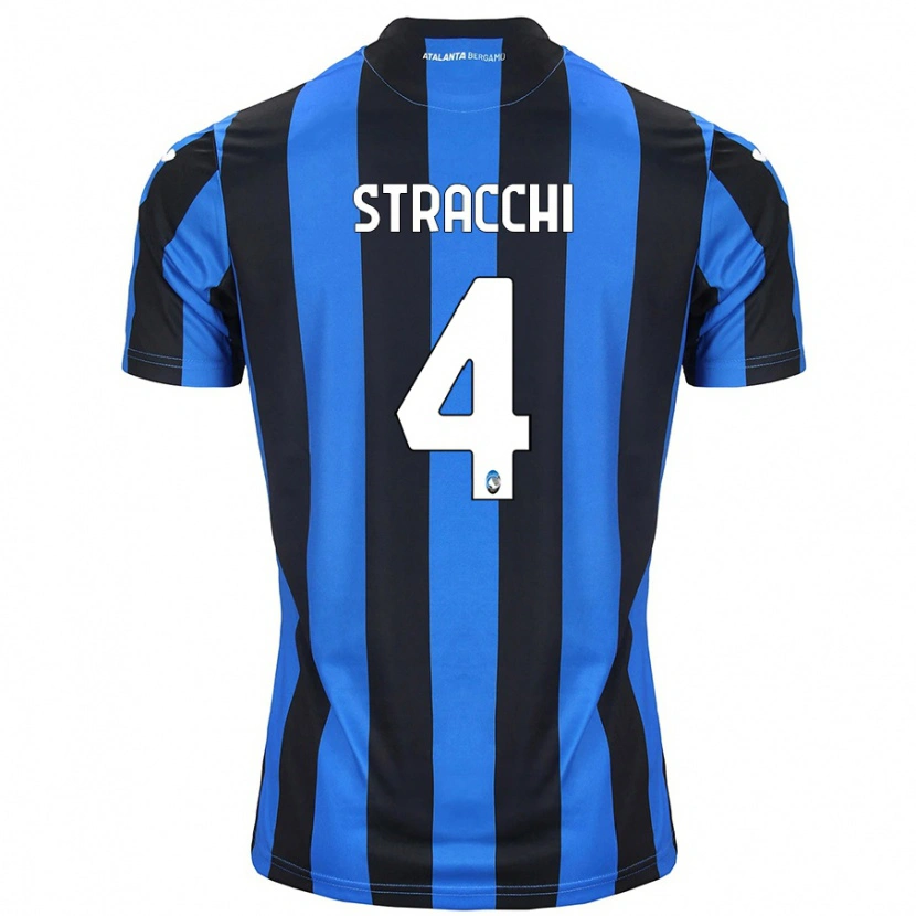 Danxen Kid Daniela Stracchi #4 Blue Black Home Jersey 2024/25 T-Shirt