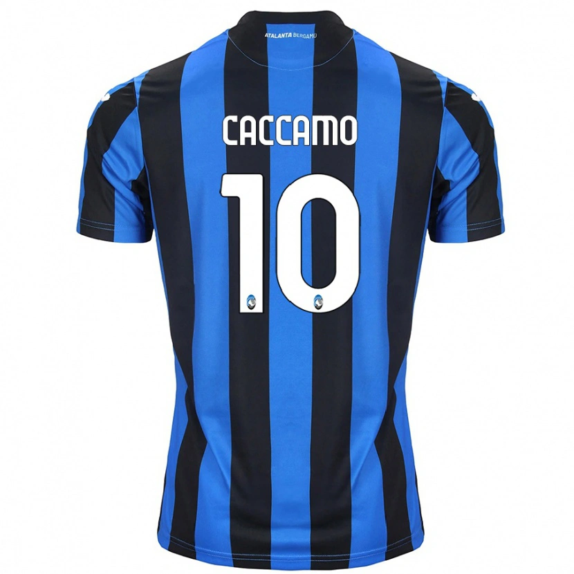 Danxen Kid Patrizia Caccamo #10 Blue Black Home Jersey 2024/25 T-Shirt