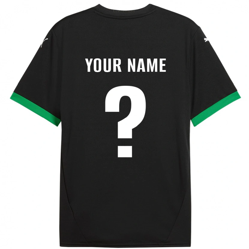 Danxen Kid Your Name #0 Black Dark Green Home Jersey 2024/25 T-Shirt