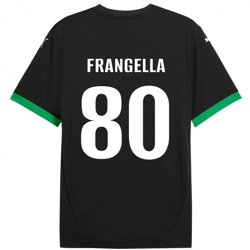 Danxen Kid Christian Frangella #80 Black Dark Green Home Jersey 2024/25 T-Shirt