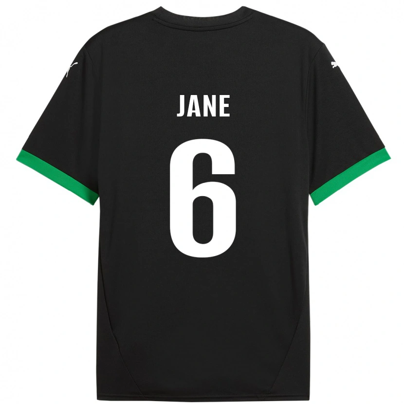 Danxen Kid Refiloe Jane #6 Black Dark Green Home Jersey 2024/25 T-Shirt