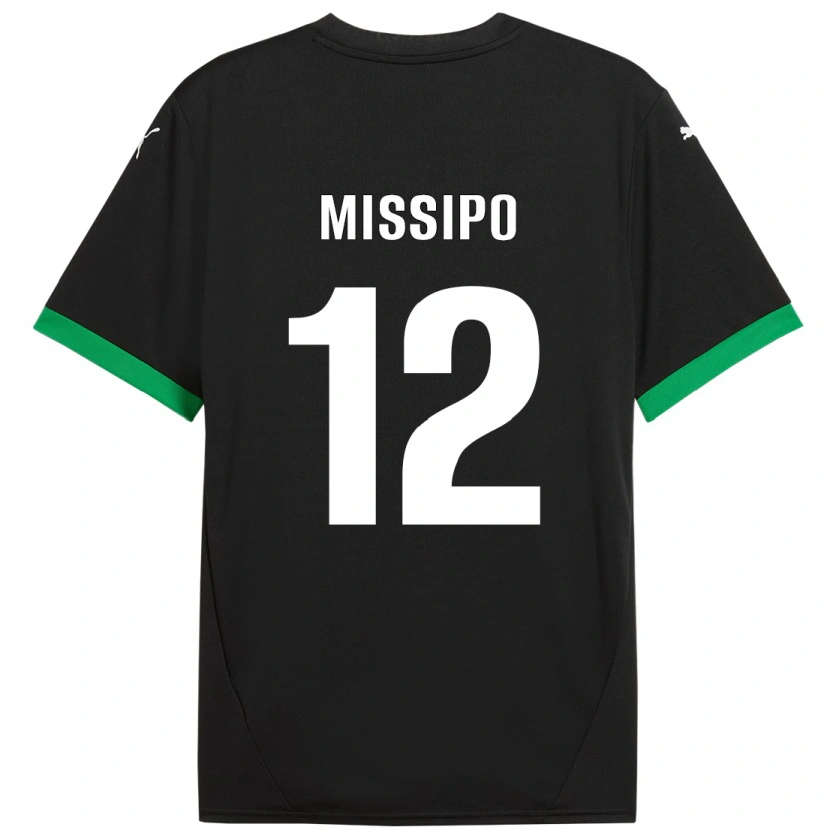 Danxen Kid Kassandra Missipo #12 Black Dark Green Home Jersey 2024/25 T-Shirt