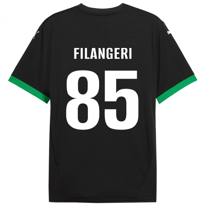 Danxen Kid Maria Luisa Filangeri #85 Black Dark Green Home Jersey 2024/25 T-Shirt