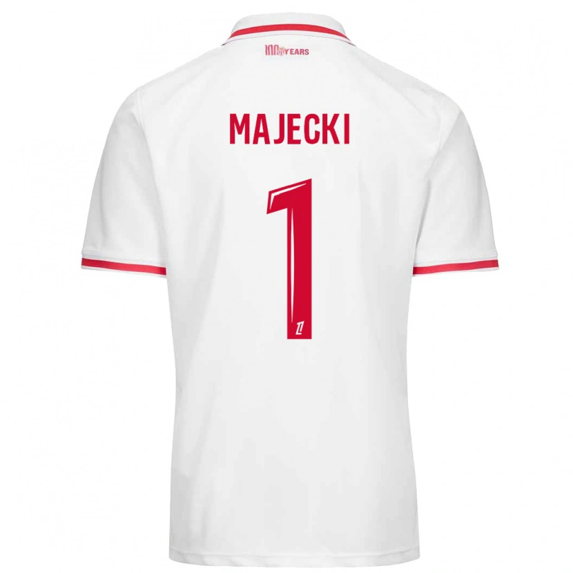 Danxen Kid Radoslaw Majecki #1 White Red Home Jersey 2024/25 T-Shirt