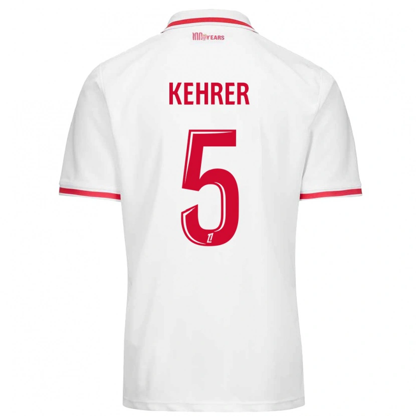 Danxen Kid Thilo Kehrer #5 White Red Home Jersey 2024/25 T-Shirt