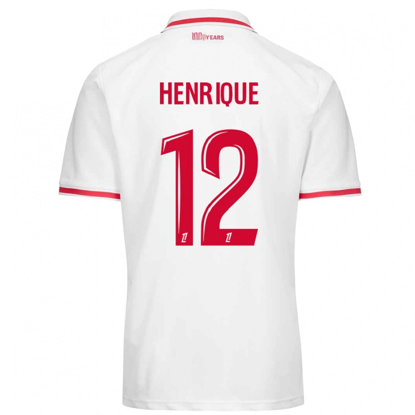 Danxen Kid Caio Henrique #12 White Red Home Jersey 2024/25 T-Shirt