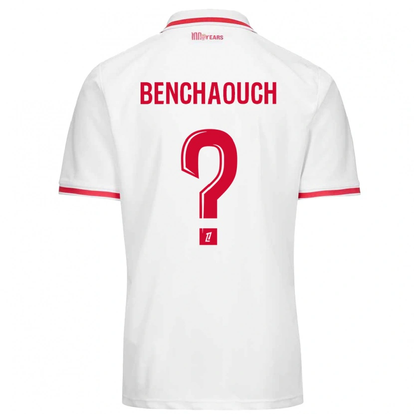 Danxen Kid Yanis Benchaouch #0 White Red Home Jersey 2024/25 T-Shirt