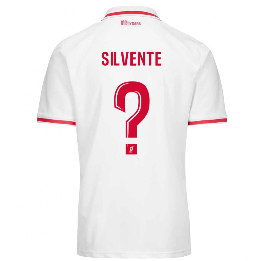 Danxen Kid Joris Silvente #0 White Red Home Jersey 2024/25 T-Shirt