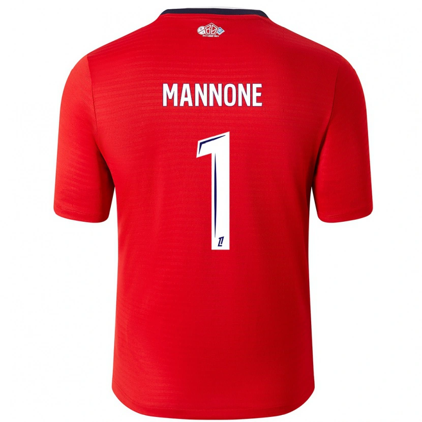 Danxen Kid Vito Mannone #1 Red White Home Jersey 2024/25 T-Shirt