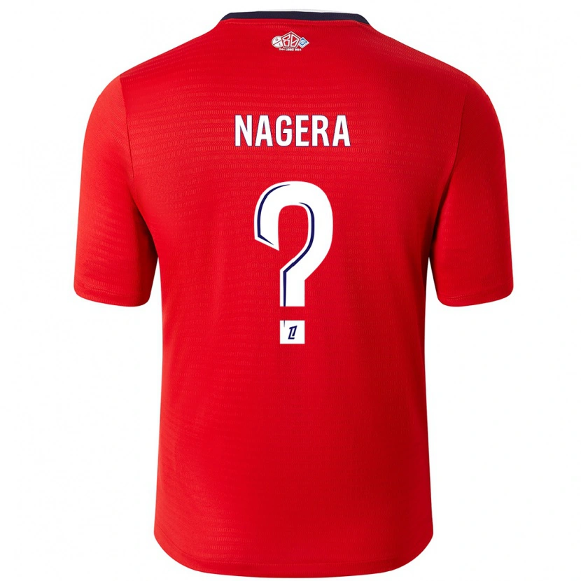 Danxen Kid Kemryk Nagera #0 Red White Home Jersey 2024/25 T-Shirt