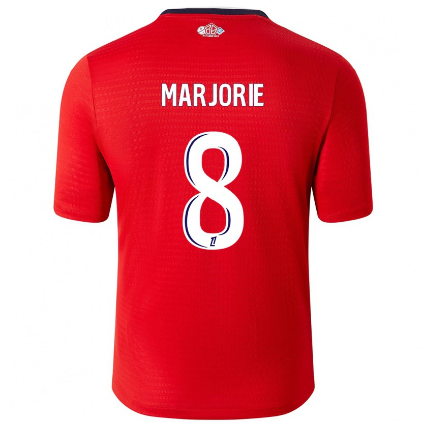 Danxen Kid Marjorie #8 Red White Home Jersey 2024/25 T-Shirt