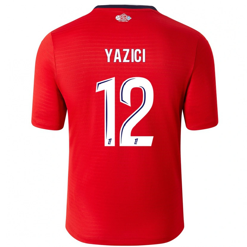 Danxen Kid Yusuf Yazici #12 Red White Home Jersey 2024/25 T-Shirt