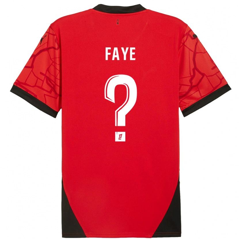 Danxen Kid Mikayil Faye #0 Red Black Home Jersey 2024/25 T-Shirt