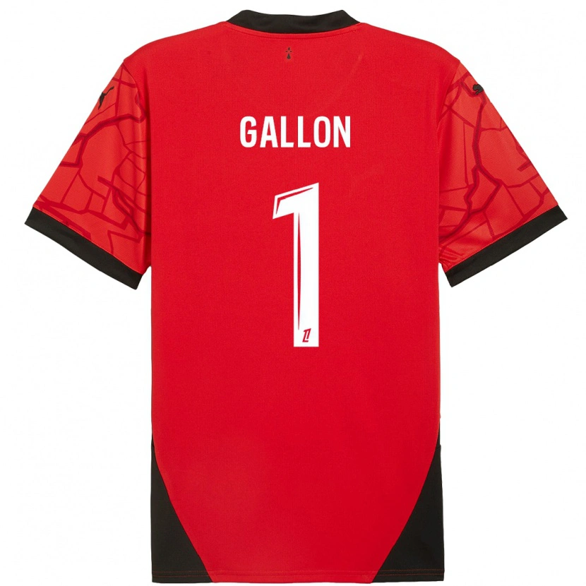 Danxen Kid Gauthier Gallon #1 Red Black Home Jersey 2024/25 T-Shirt