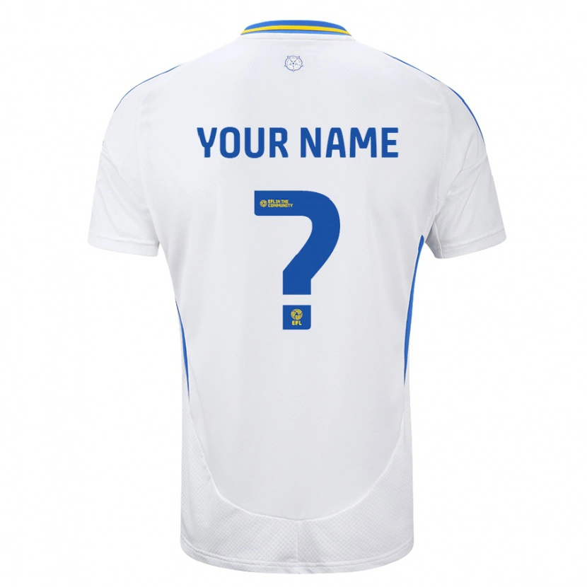 Danxen Kid Your Name #0 White Blue Home Jersey 2024/25 T-Shirt