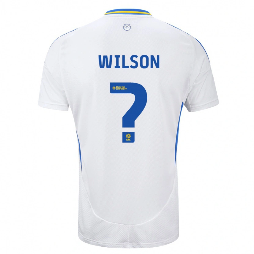 Danxen Kid Marley Wilson #0 White Blue Home Jersey 2024/25 T-Shirt