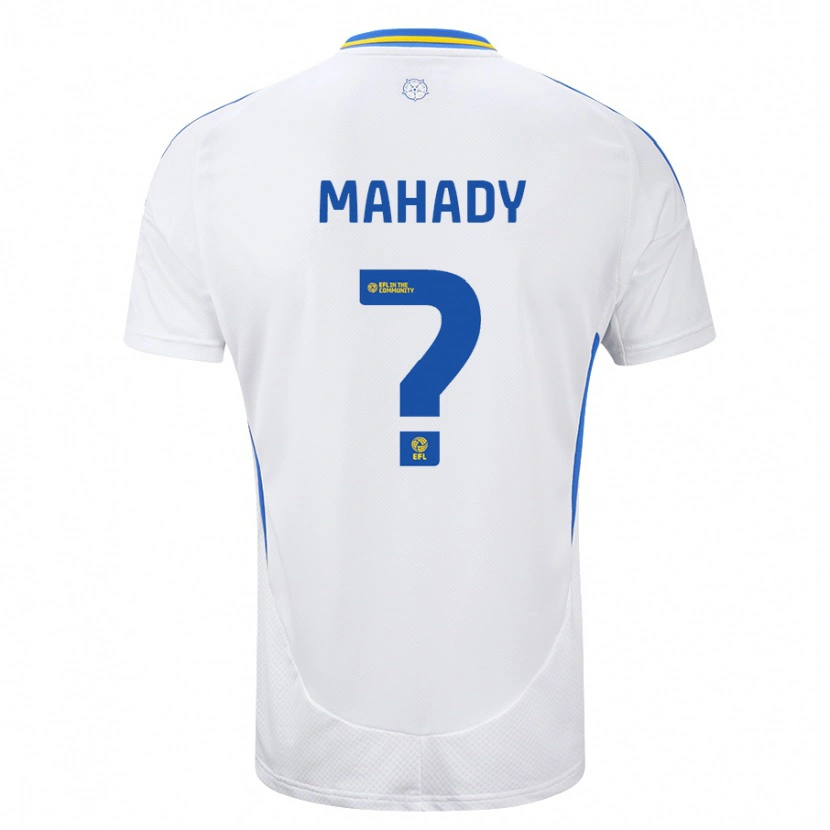 Danxen Kid Rory Mahady #0 White Blue Home Jersey 2024/25 T-Shirt