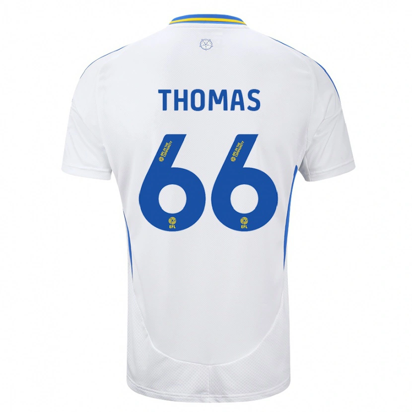 Danxen Kid Luca Thomas #66 White Blue Home Jersey 2024/25 T-Shirt