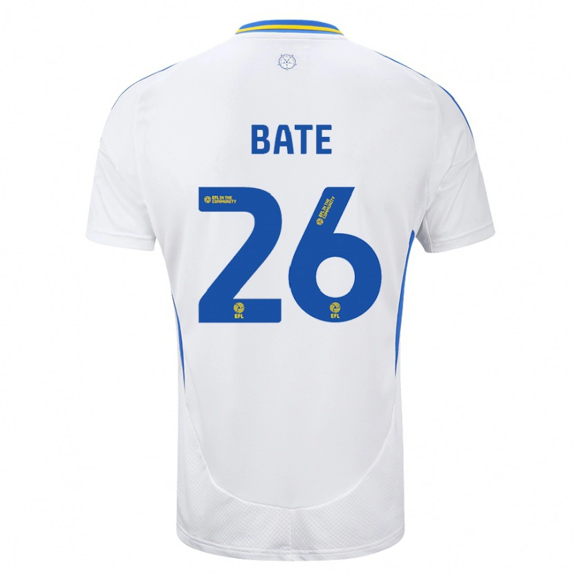 Danxen Kid Lewis Bate #26 White Blue Home Jersey 2024/25 T-Shirt