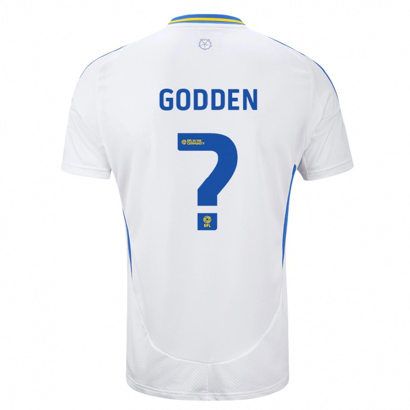 Danxen Kid Scott Godden #0 White Blue Home Jersey 2024/25 T-Shirt