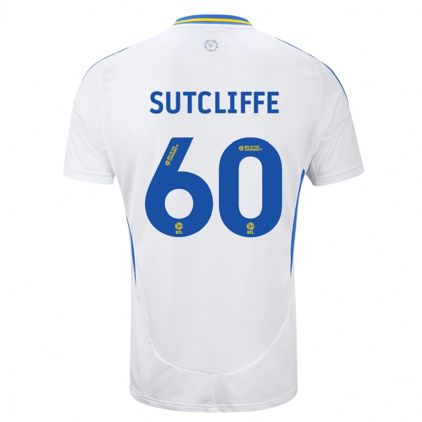 Danxen Kid Harvey Sutcliffe #60 White Blue Home Jersey 2024/25 T-Shirt