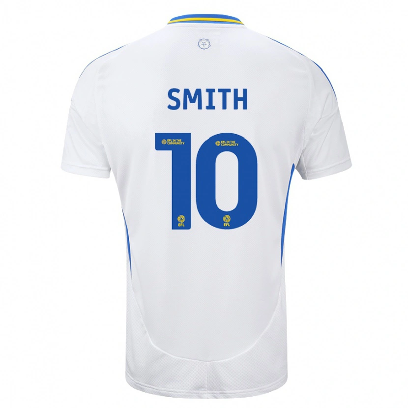 Danxen Kid Kathryn Smith #10 White Blue Home Jersey 2024/25 T-Shirt