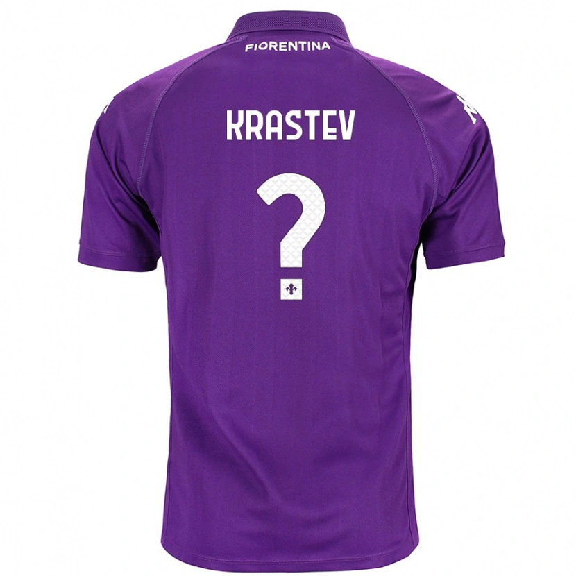 Danxen Kid Dimo Krastev #0 Purple Home Jersey 2024/25 T-Shirt