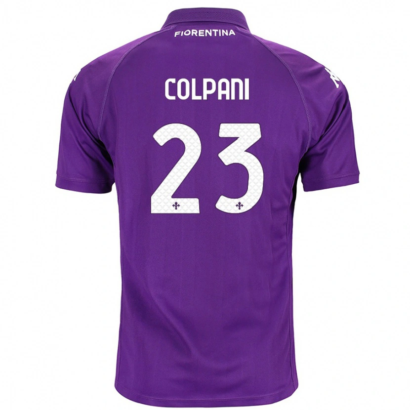 Danxen Kid Andrea Colpani #23 Purple Home Jersey 2024/25 T-Shirt